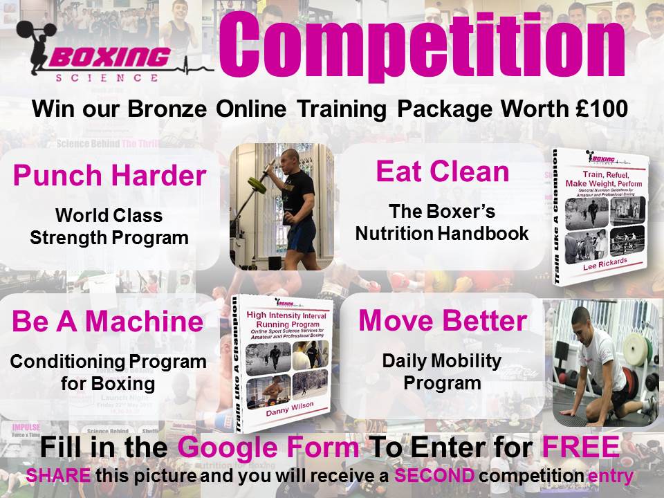 Boxing Science Competition TRAIN