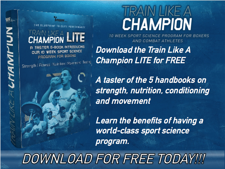 FREE E-BOOK: Train Like A Champion LITE Boxing Science