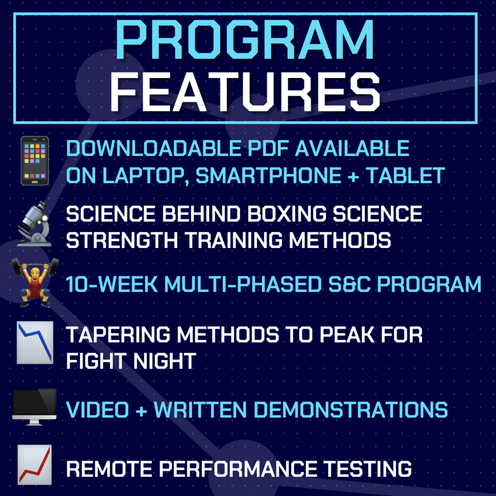 10Week Strength And Conditioning Program Boxing Science