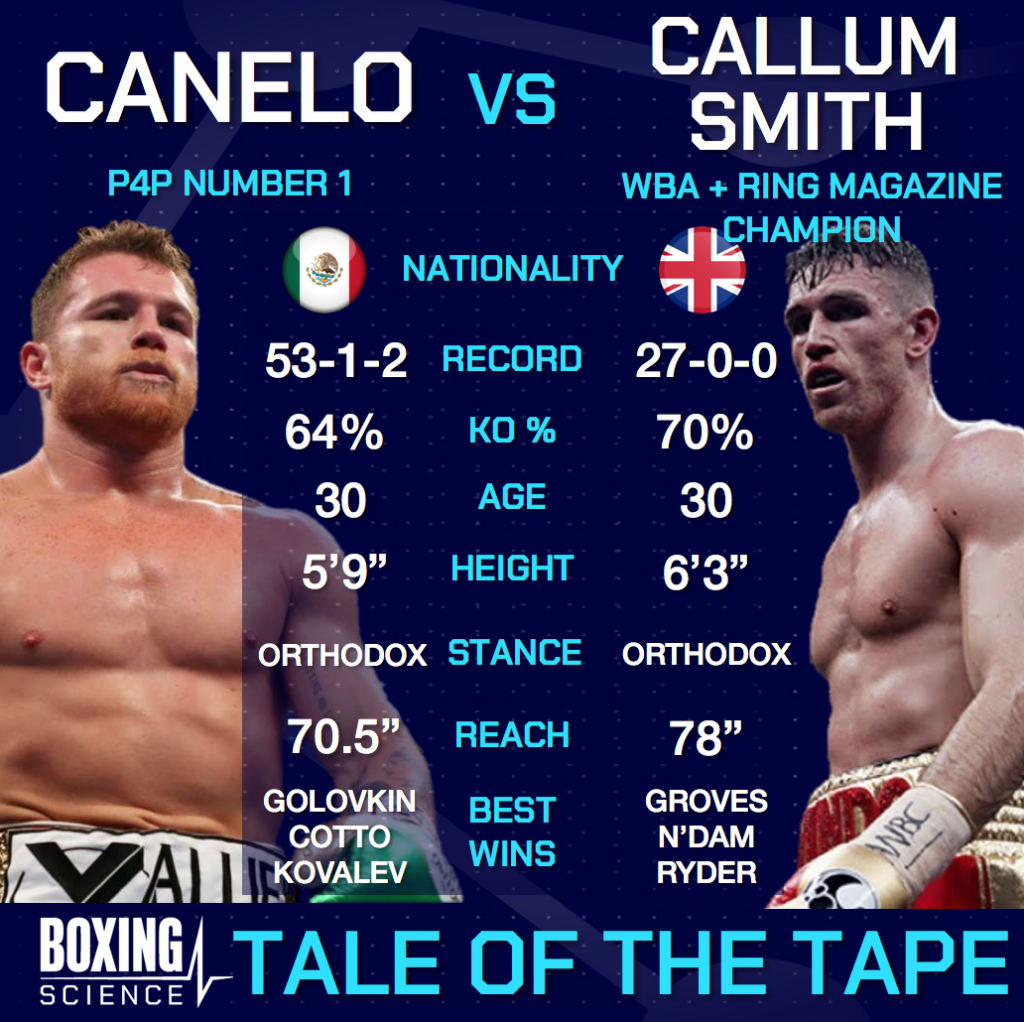 canelo alvarez smith fight